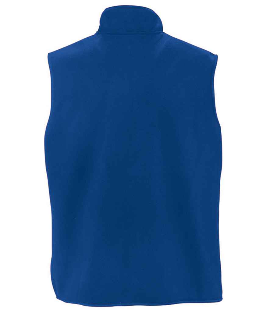SOL'S Unisex Norway Fleece Bodywarmer in by SOL'S — Custom branded clothing by Print Press, featuring premium embroidery produced in our specialist print lab in the UK.