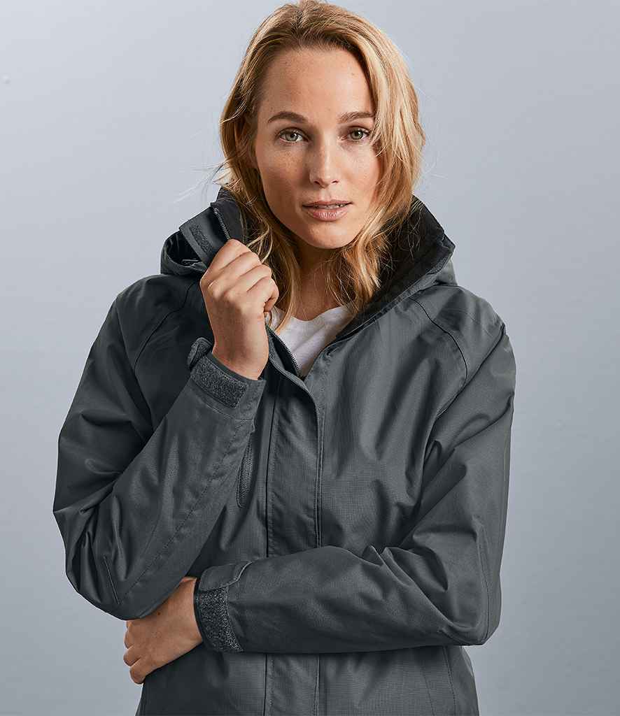 Russell Ladies HydraPlus 2000 Jacket in by Russell — Custom branded clothing by Print Press, featuring premium embroidery produced in our specialist print lab in the UK.