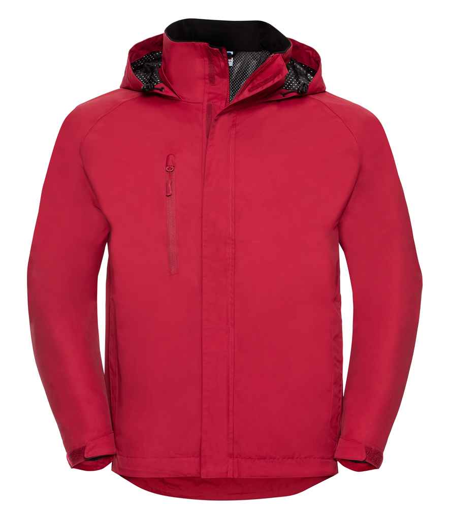 Russell HydraPlus 2000 Jacket in Classic Red by Russell — Custom branded clothing by Print Press, featuring premium embroidery produced in our specialist print lab in the UK.