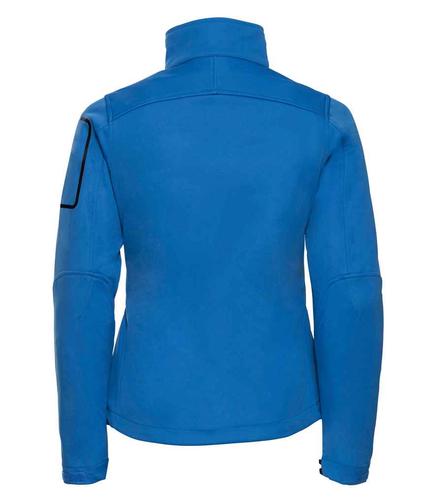 Russell Ladies Sports Shell 5000 Jacket in by Russell — Custom branded clothing by Print Press, featuring premium embroidery produced in our specialist print lab in the UK.
