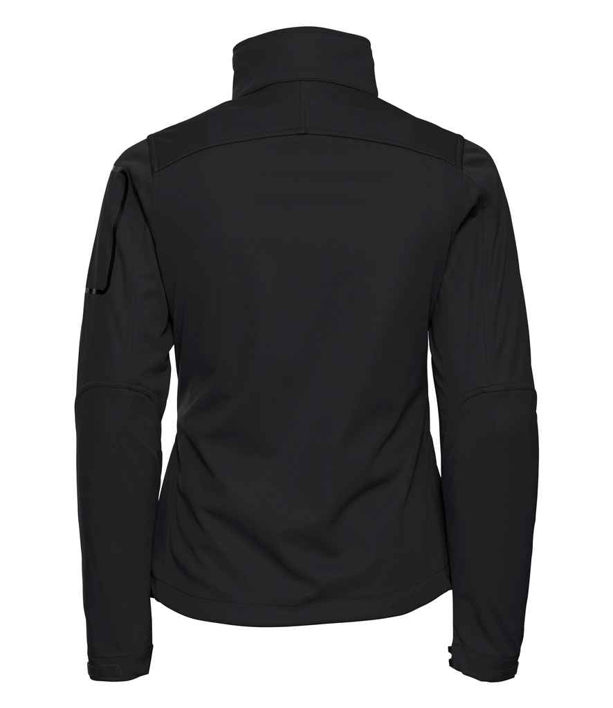 Russell Ladies Sports Shell 5000 Jacket in by Russell — Custom branded clothing by Print Press, featuring premium embroidery produced in our specialist print lab in the UK.