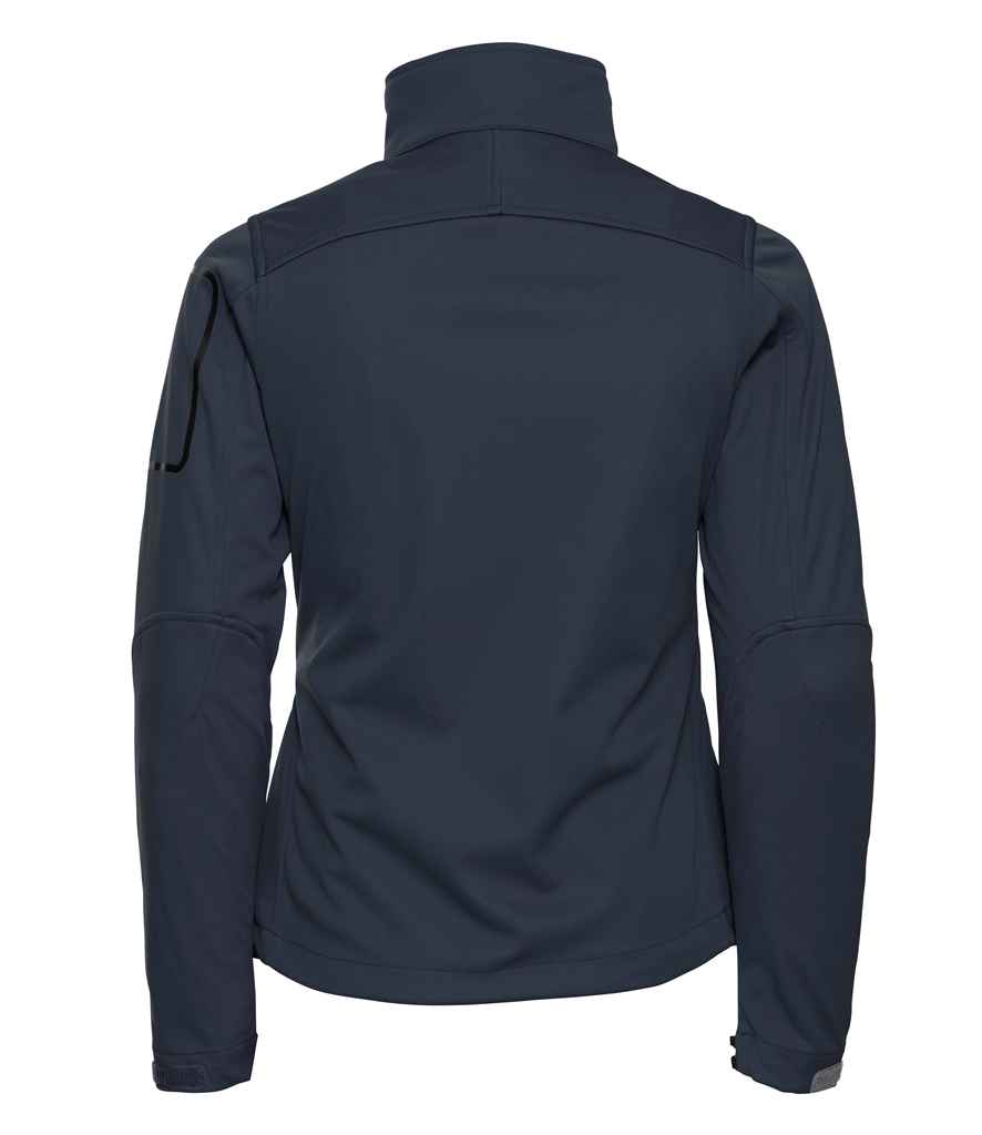 Russell Ladies Sports Shell 5000 Jacket in by Russell — Custom branded clothing by Print Press, featuring premium embroidery produced in our specialist print lab in the UK.