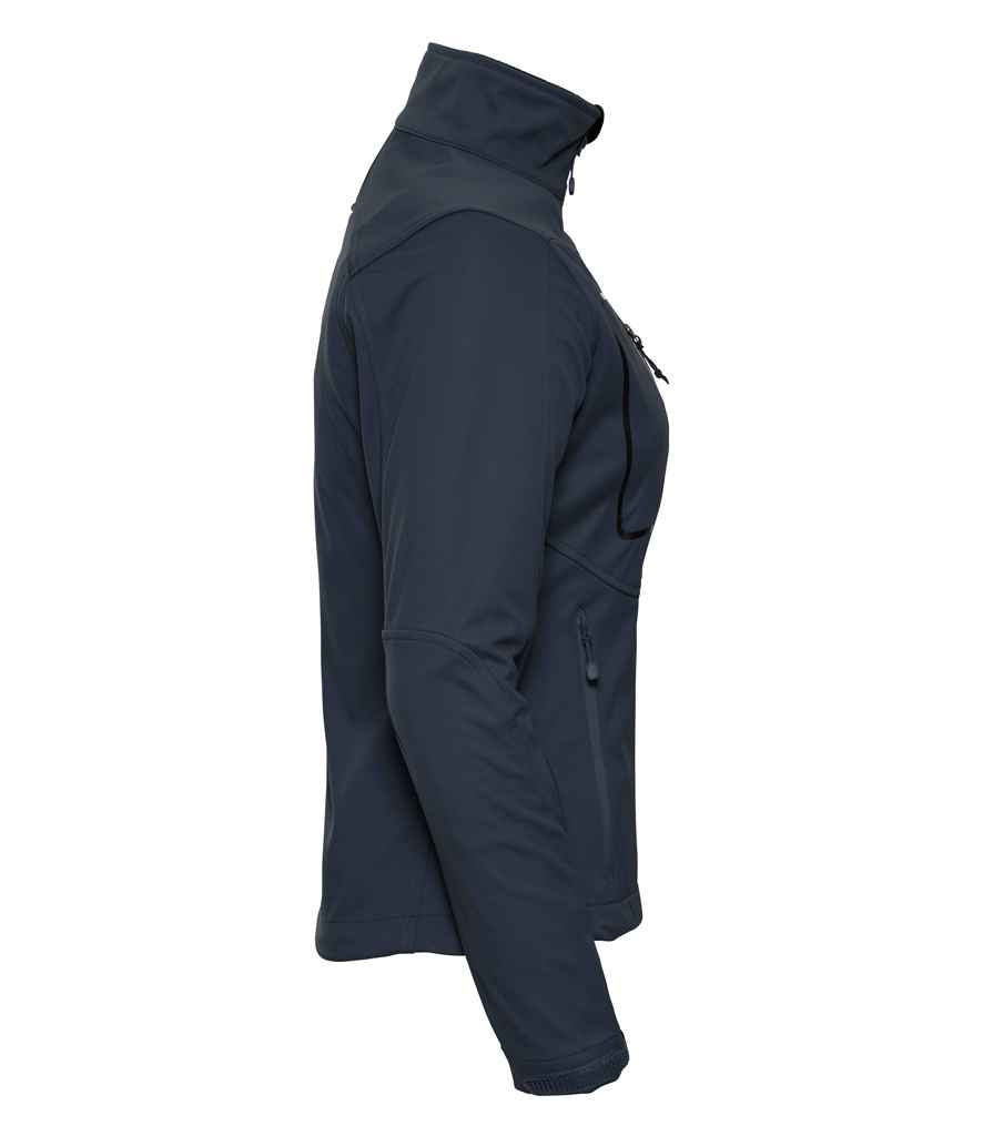 Russell Ladies Sports Shell 5000 Jacket in by Russell — Custom branded clothing by Print Press, featuring premium embroidery produced in our specialist print lab in the UK.