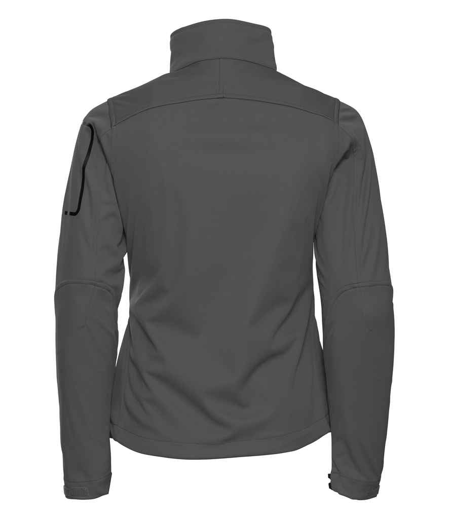 Russell Ladies Sports Shell 5000 Jacket in by Russell — Custom branded clothing by Print Press, featuring premium embroidery produced in our specialist print lab in the UK.