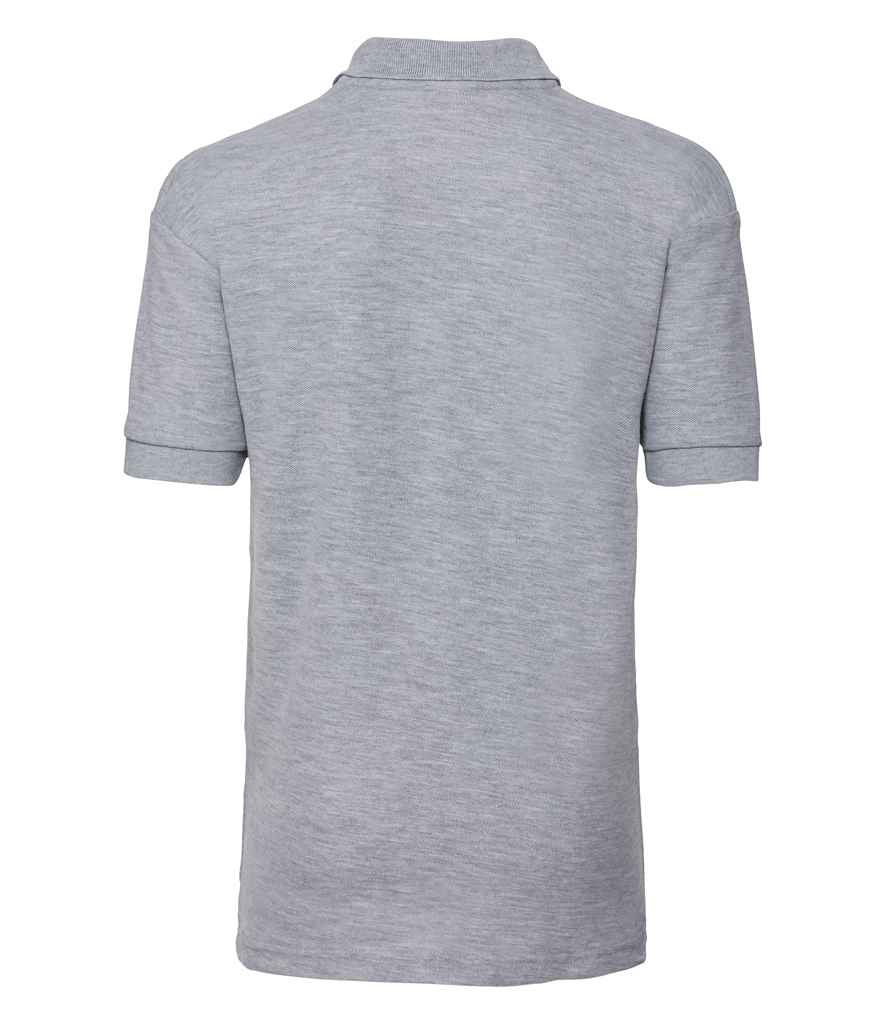 Russell Schoolgear Kids Poly/Cotton Piqué Polo Shirt in by Russell — Custom branded clothing by Print Press, featuring premium embroidery produced in our specialist print lab in the UK.