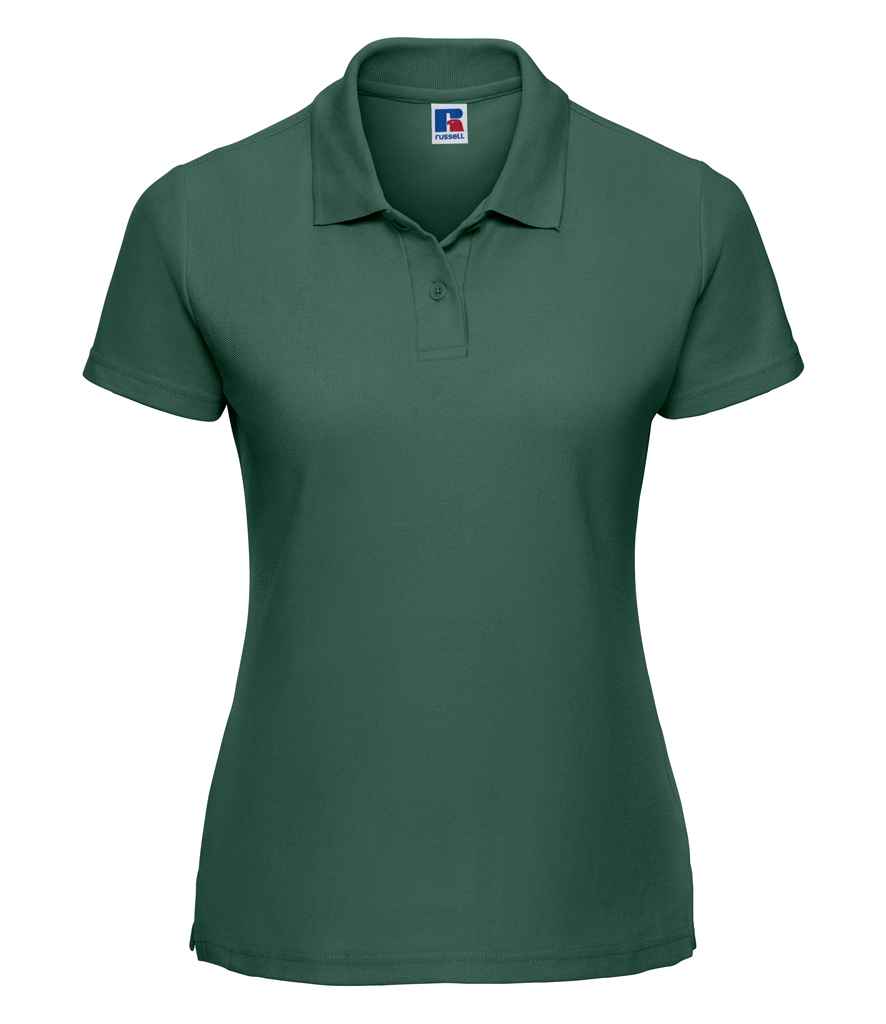 Russell Ladies Classic Poly/Cotton Piqué Polo Shirt in by Russell — Custom branded clothing by Print Press, featuring premium embroidery produced in our specialist print lab in the UK.