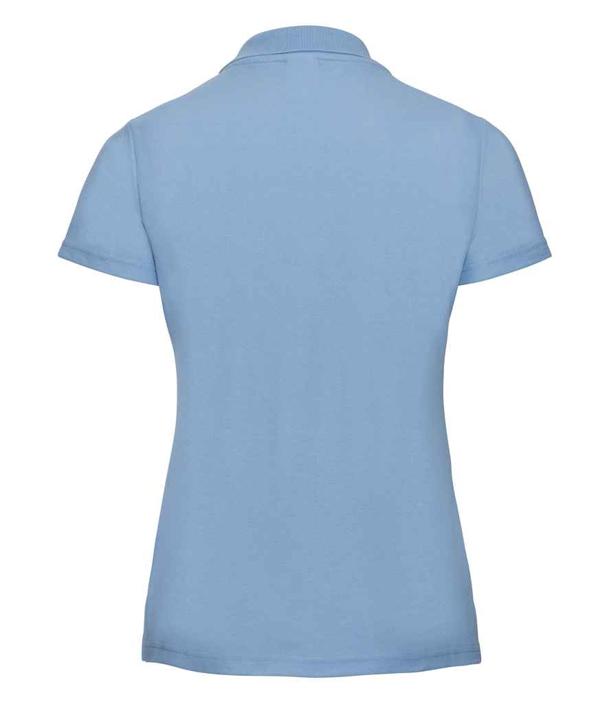 Russell Ladies Classic Poly/Cotton Piqué Polo Shirt in by Russell — Custom branded clothing by Print Press, featuring premium embroidery produced in our specialist print lab in the UK.