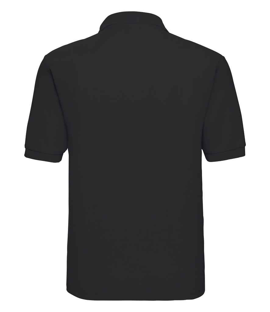 Russell Poly/Cotton Piqué Polo Shirt in by Russell — Custom branded clothing by Print Press, featuring premium embroidery produced in our specialist print lab in the UK.