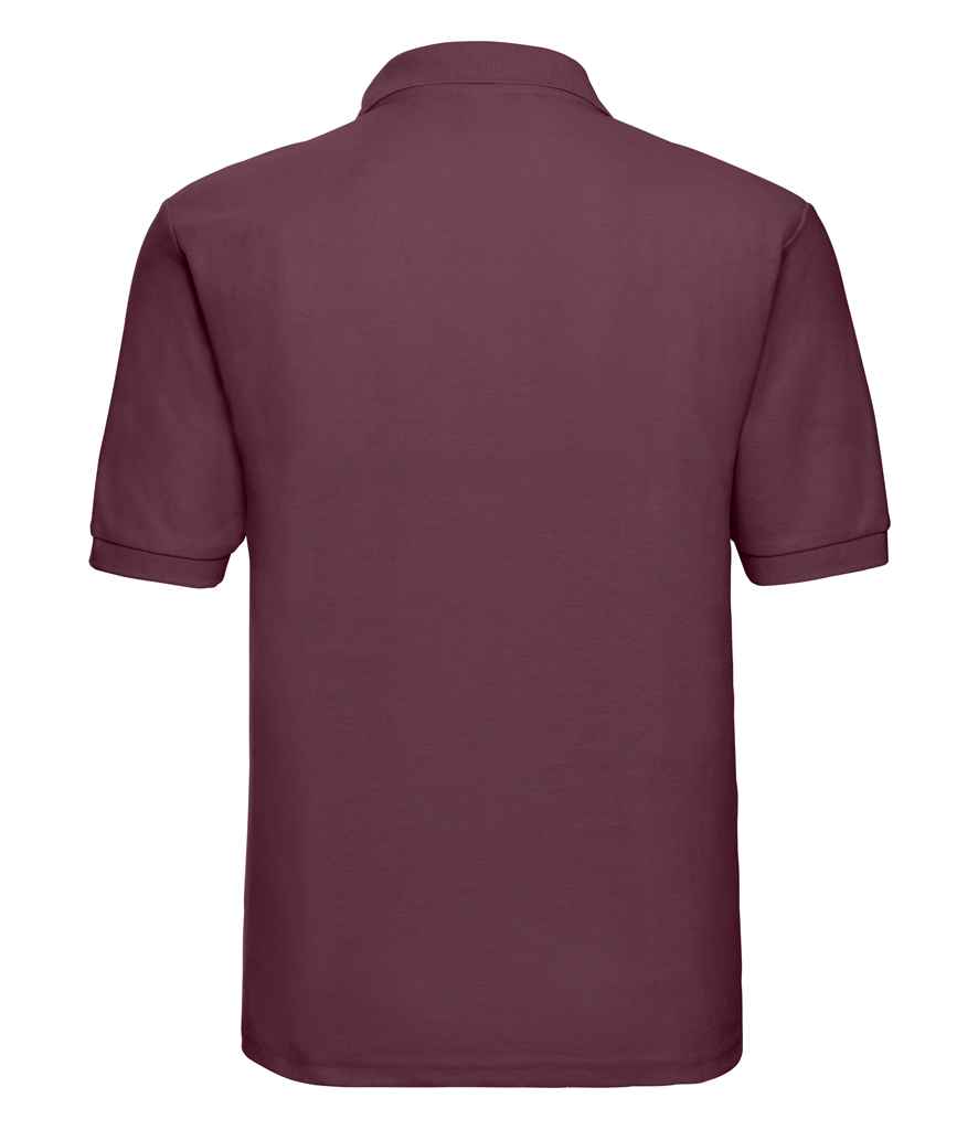 Russell Poly/Cotton Piqué Polo Shirt in by Russell — Custom branded clothing by Print Press, featuring premium embroidery produced in our specialist print lab in the UK.