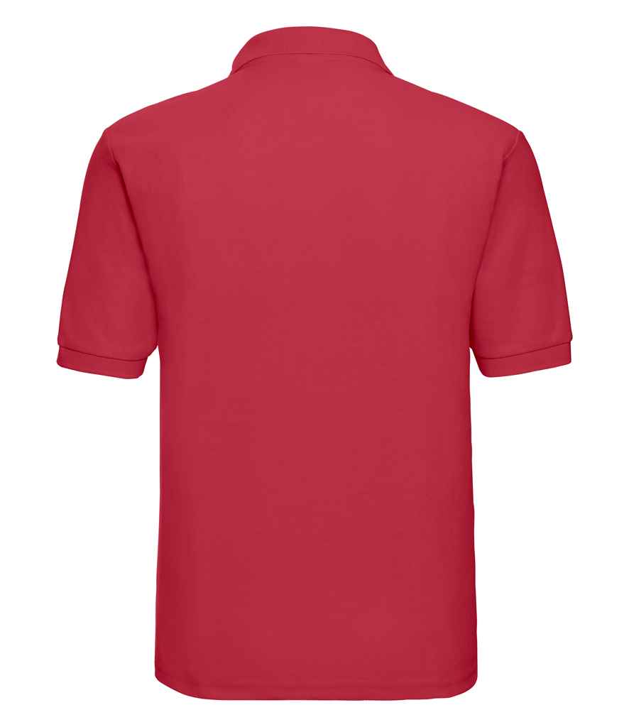 Russell Poly/Cotton Piqué Polo Shirt in by Russell — Custom branded clothing by Print Press, featuring premium embroidery produced in our specialist print lab in the UK.