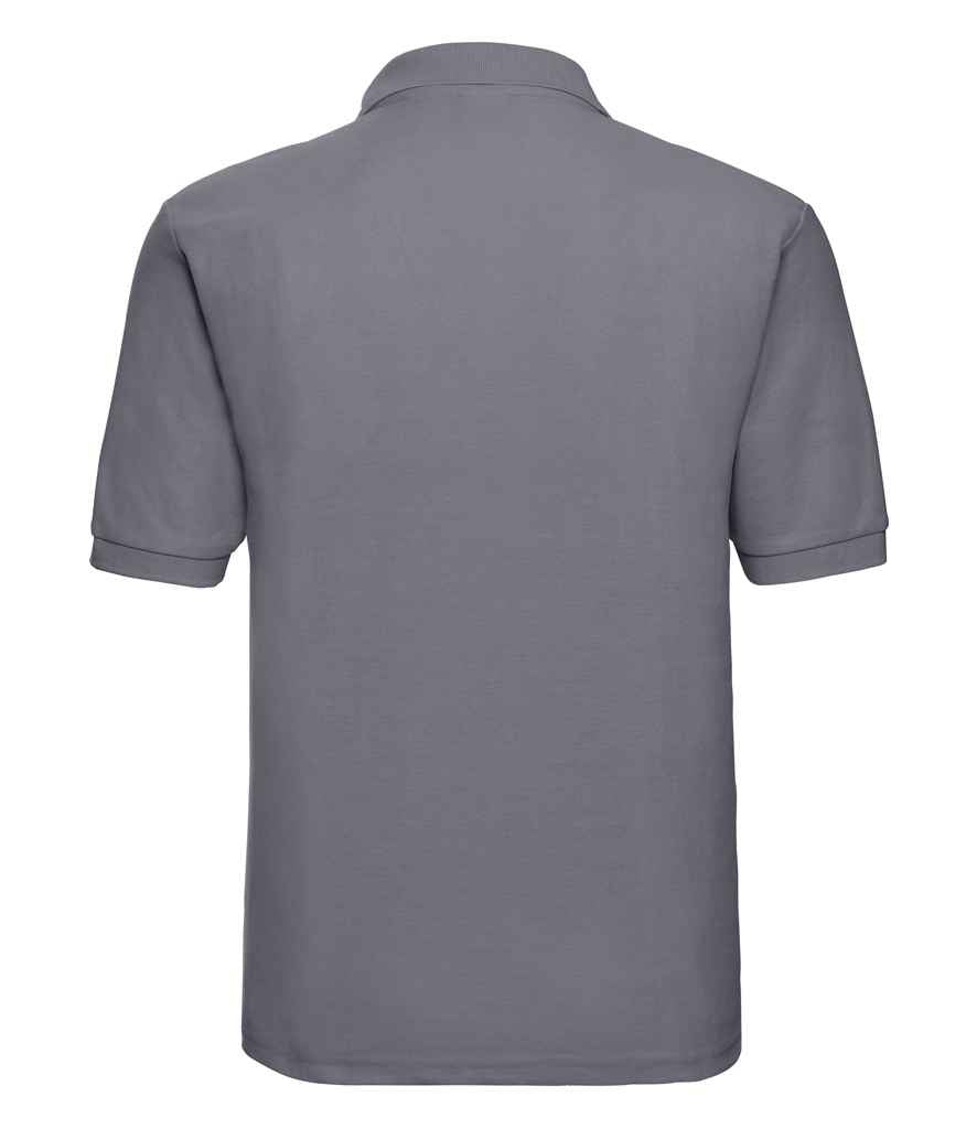 Russell Poly/Cotton Piqué Polo Shirt in by Russell — Custom branded clothing by Print Press, featuring premium embroidery produced in our specialist print lab in the UK.