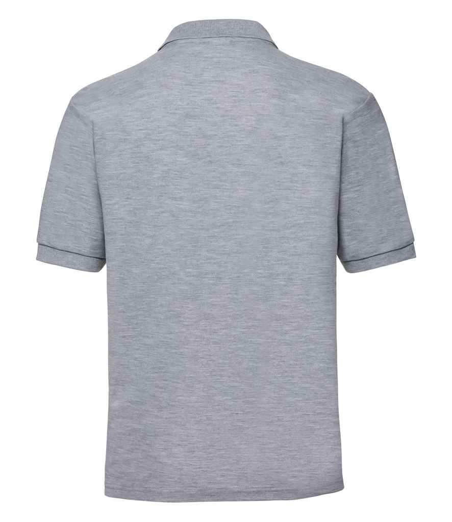 Russell Poly/Cotton Piqué Polo Shirt in by Russell — Custom branded clothing by Print Press, featuring premium embroidery produced in our specialist print lab in the UK.