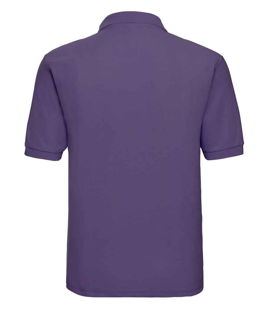 Russell Poly/Cotton Piqué Polo Shirt in by Russell — Custom branded clothing by Print Press, featuring premium embroidery produced in our specialist print lab in the UK.