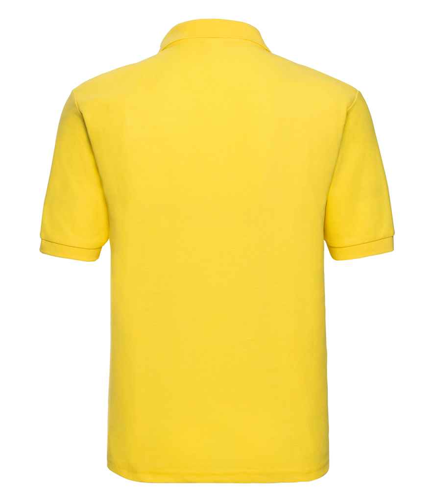 Russell Poly/Cotton Piqué Polo Shirt in by Russell — Custom branded clothing by Print Press, featuring premium embroidery produced in our specialist print lab in the UK.
