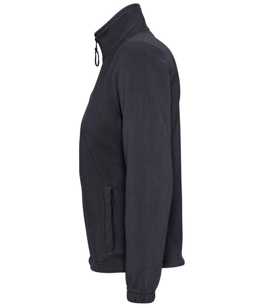 SOL'S Ladies North Fleece Jacket in by SOL'S — Custom branded clothing by Print Press, featuring premium embroidery produced in our specialist print lab in the UK.