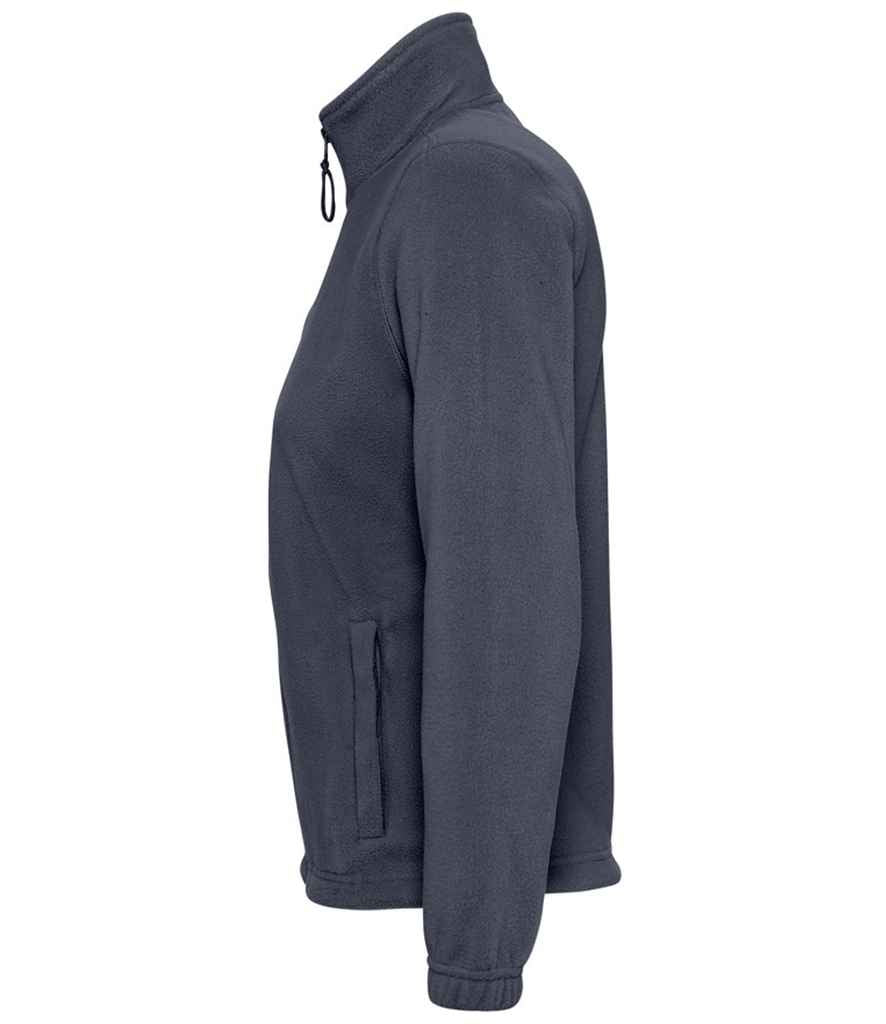 SOL'S Ladies North Fleece Jacket in by SOL'S — Custom branded clothing by Print Press, featuring premium embroidery produced in our specialist print lab in the UK.