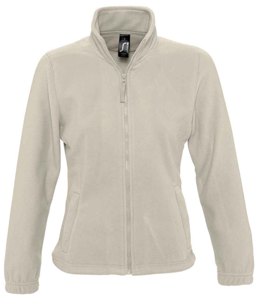 SOL'S Ladies North Fleece Jacket in Rope by SOL'S — Custom branded clothing by Print Press, featuring premium embroidery produced in our specialist print lab in the UK.