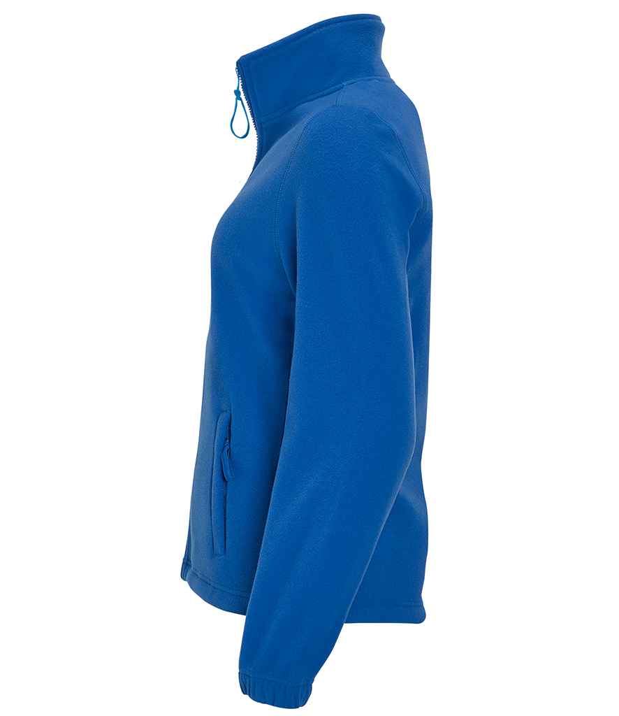 SOL'S Ladies North Fleece Jacket in by SOL'S — Custom branded clothing by Print Press, featuring premium embroidery produced in our specialist print lab in the UK.