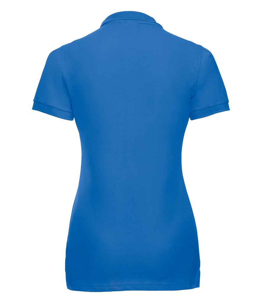 Russell Ladies Stretch Piqué Polo Shirt in by Russell — Custom branded clothing by Print Press, featuring premium embroidery produced in our specialist print lab in the UK.
