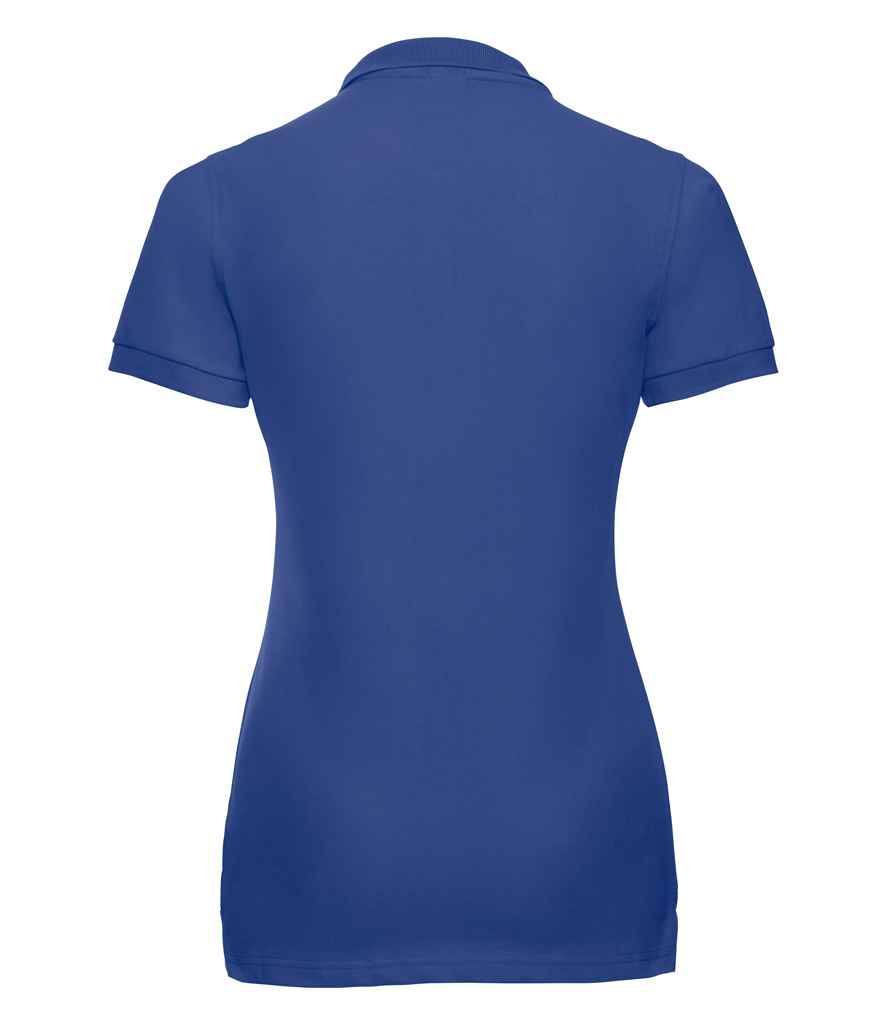 Russell Ladies Stretch Piqué Polo Shirt in by Russell — Custom branded clothing by Print Press, featuring premium embroidery produced in our specialist print lab in the UK.