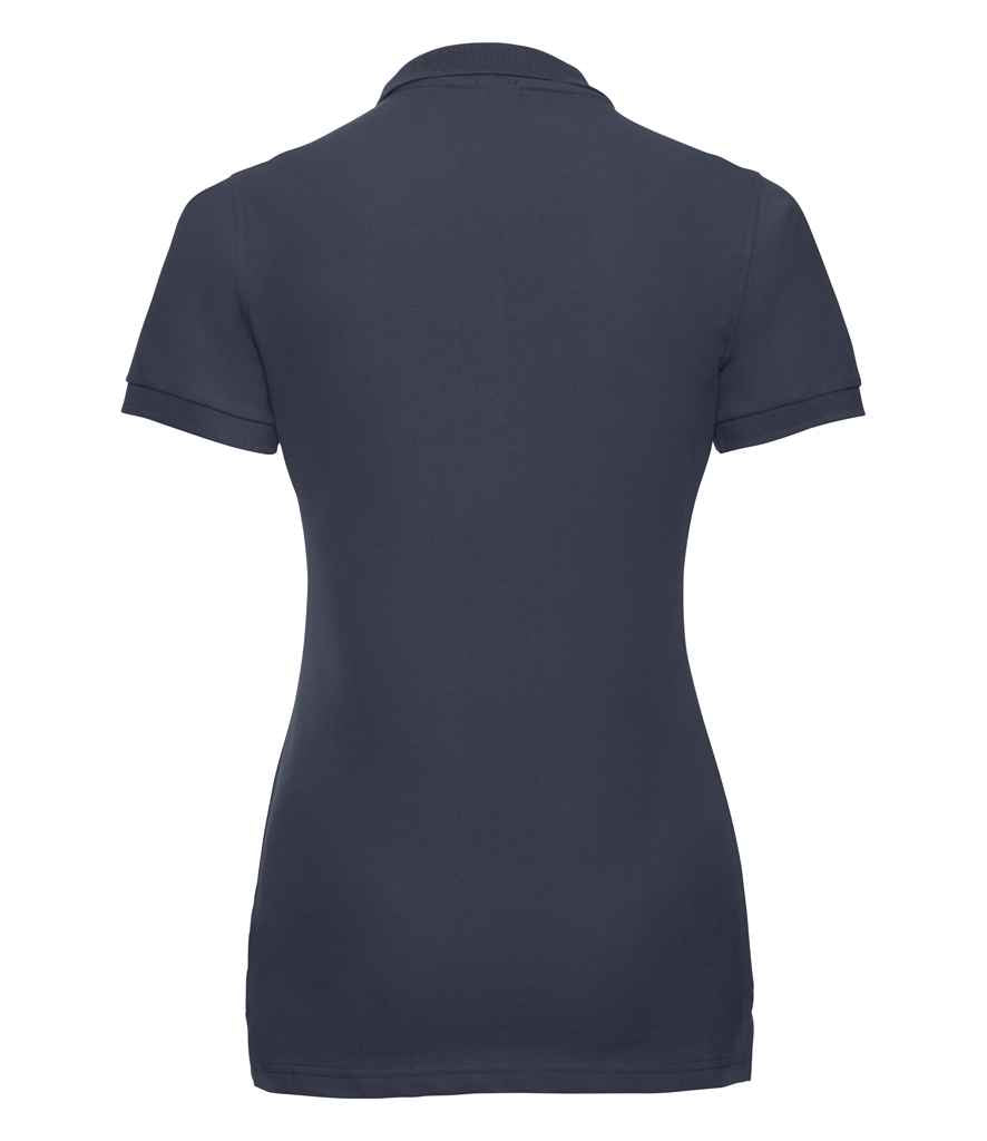 Russell Ladies Stretch Piqué Polo Shirt in by Russell — Custom branded clothing by Print Press, featuring premium embroidery produced in our specialist print lab in the UK.
