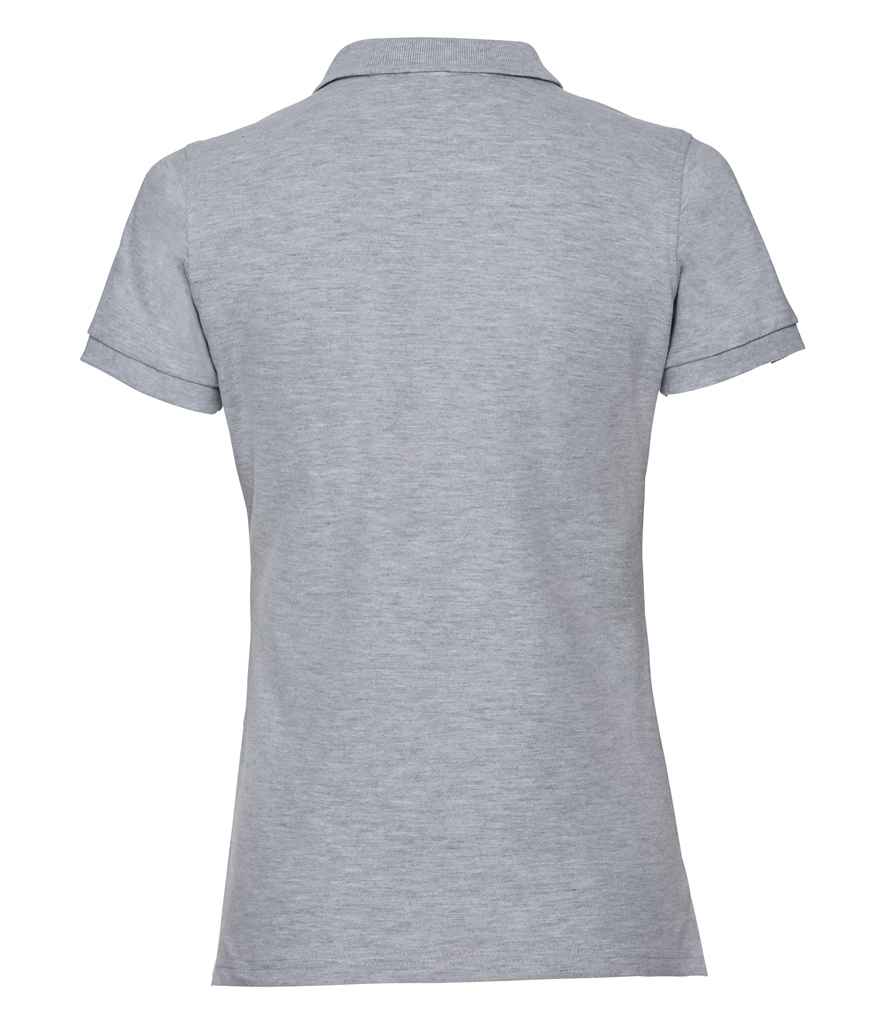 Russell Ladies Stretch Piqué Polo Shirt in by Russell — Custom branded clothing by Print Press, featuring premium embroidery produced in our specialist print lab in the UK.