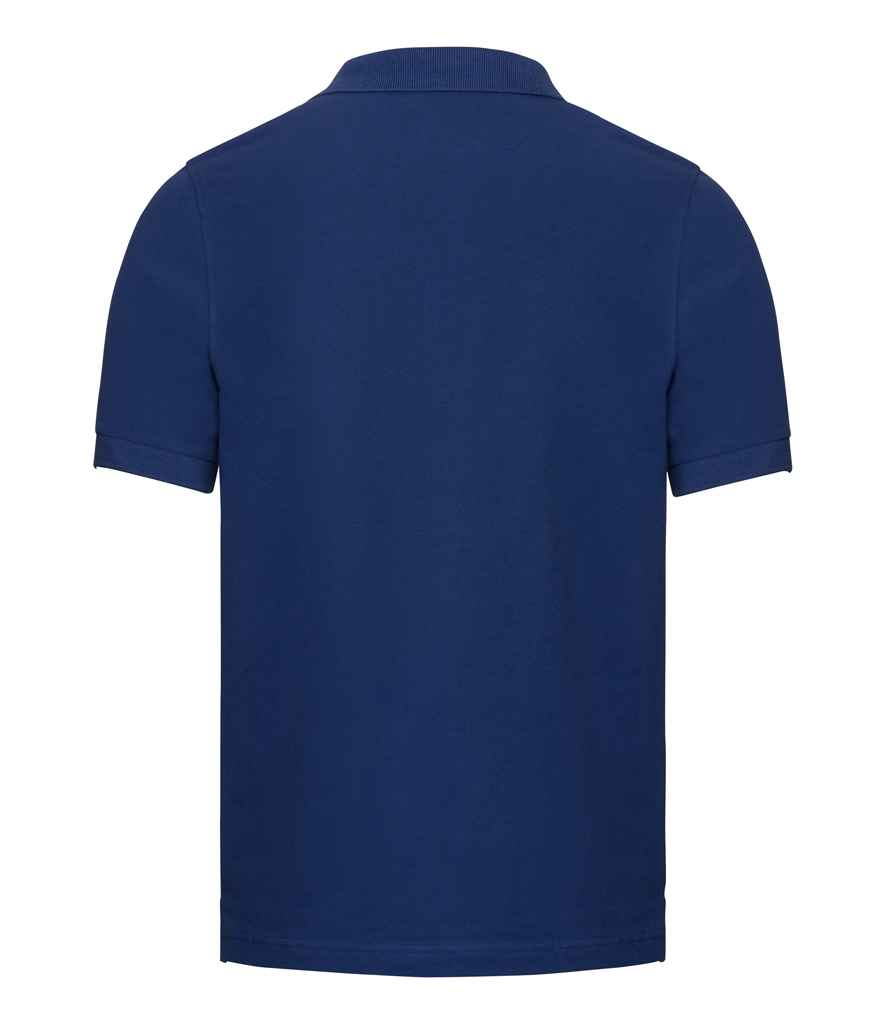 Russell Tailored Stretch Piqué Polo Shirt in by Russell — Custom branded clothing by Print Press, featuring premium embroidery produced in our specialist print lab in the UK.