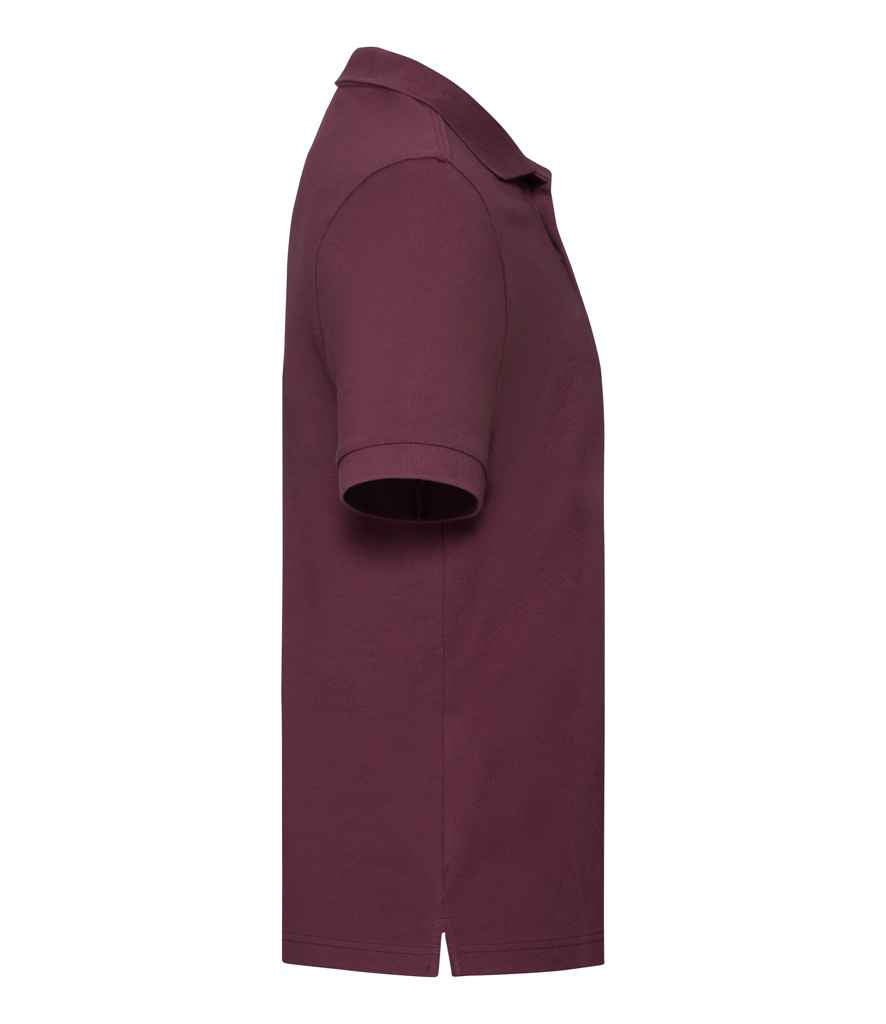 Russell Tailored Stretch Piqué Polo Shirt in by Russell — Custom branded clothing by Print Press, featuring premium embroidery produced in our specialist print lab in the UK.