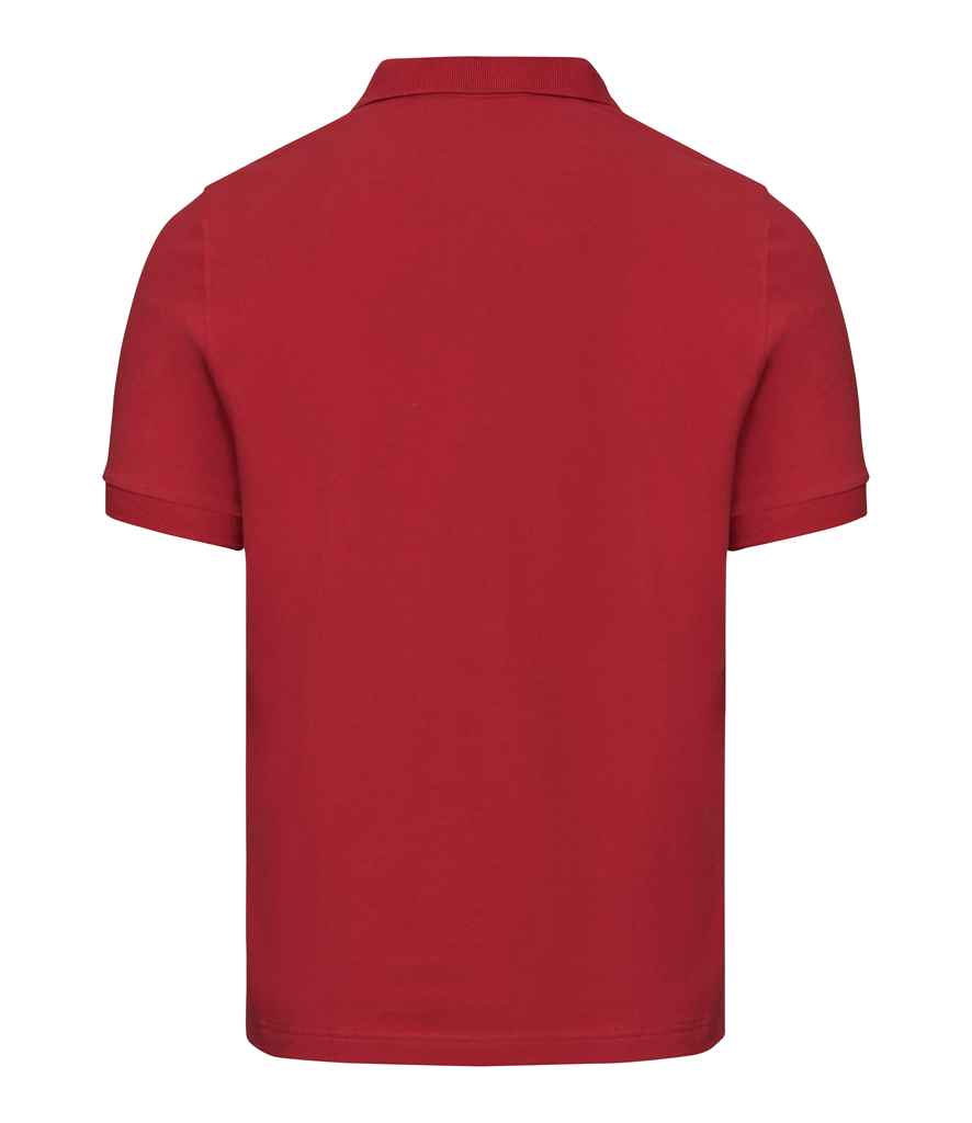 Russell Tailored Stretch Piqué Polo Shirt in by Russell — Custom branded clothing by Print Press, featuring premium embroidery produced in our specialist print lab in the UK.