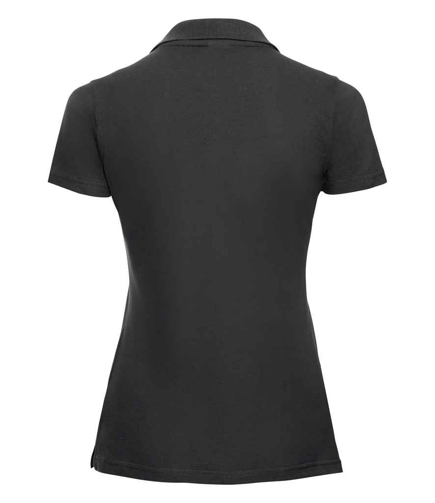 Russell Ladies Classic Cotton Piqué Polo Shirt in by Russell — Custom branded clothing by Print Press, featuring premium embroidery produced in our specialist print lab in the UK.