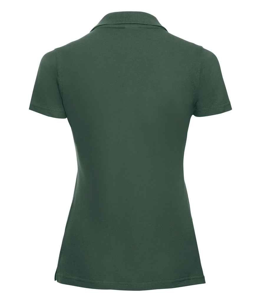 Russell Ladies Classic Cotton Piqué Polo Shirt in by Russell — Custom branded clothing by Print Press, featuring premium embroidery produced in our specialist print lab in the UK.