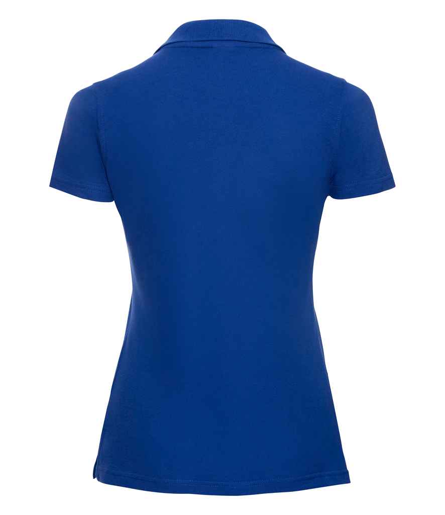 Russell Ladies Classic Cotton Piqué Polo Shirt in by Russell — Custom branded clothing by Print Press, featuring premium embroidery produced in our specialist print lab in the UK.