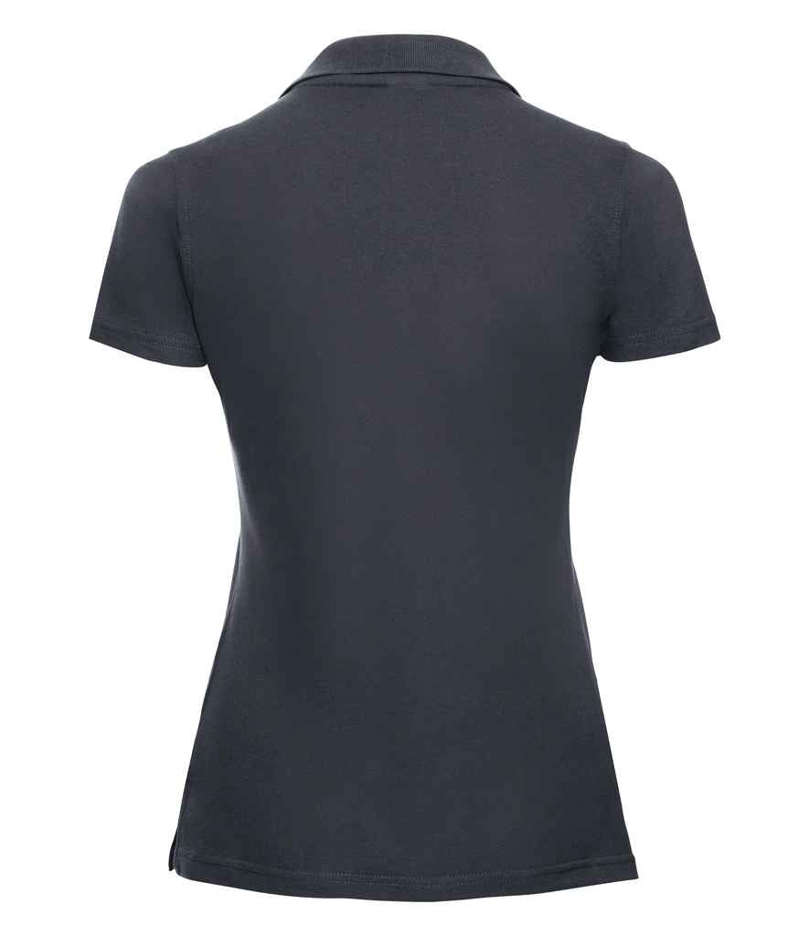 Russell Ladies Classic Cotton Piqué Polo Shirt in by Russell — Custom branded clothing by Print Press, featuring premium embroidery produced in our specialist print lab in the UK.
