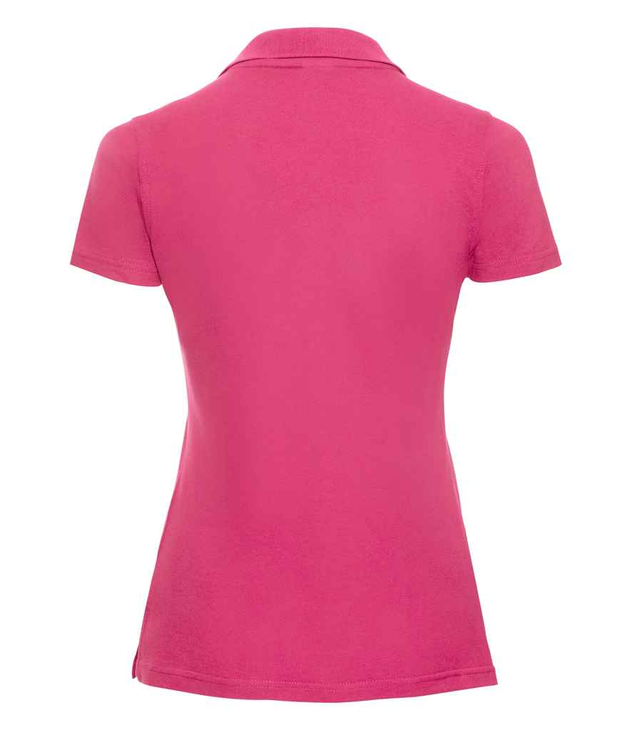 Russell Ladies Classic Cotton Piqué Polo Shirt in by Russell — Custom branded clothing by Print Press, featuring premium embroidery produced in our specialist print lab in the UK.