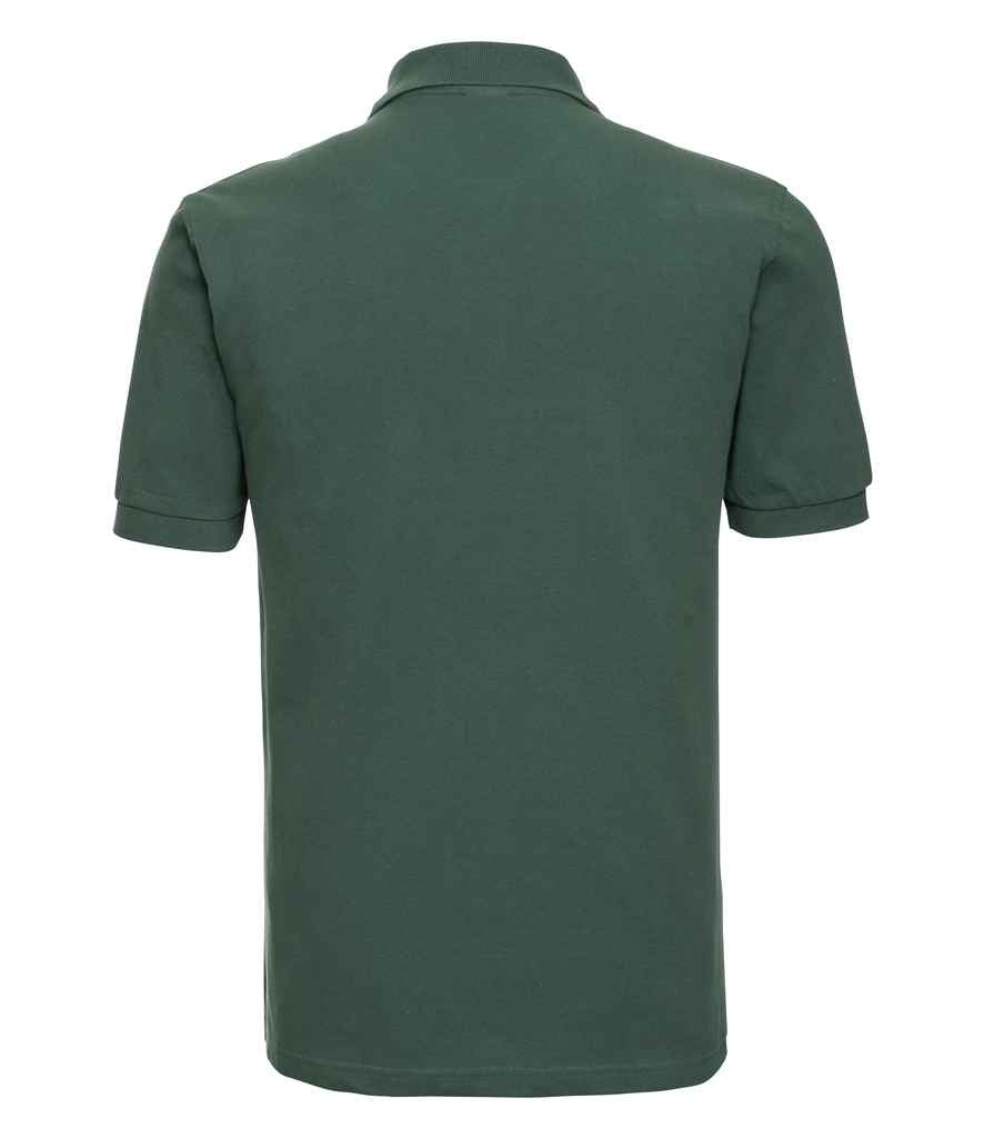 Russell Classic Cotton Piqué Polo Shirt in by Russell — Custom branded clothing by Print Press, featuring premium embroidery produced in our specialist print lab in the UK.
