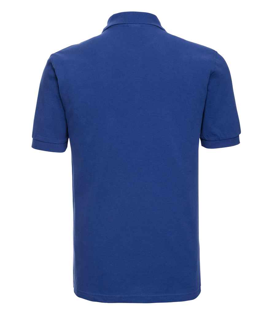 Russell Classic Cotton Piqué Polo Shirt in by Russell — Custom branded clothing by Print Press, featuring premium embroidery produced in our specialist print lab in the UK.