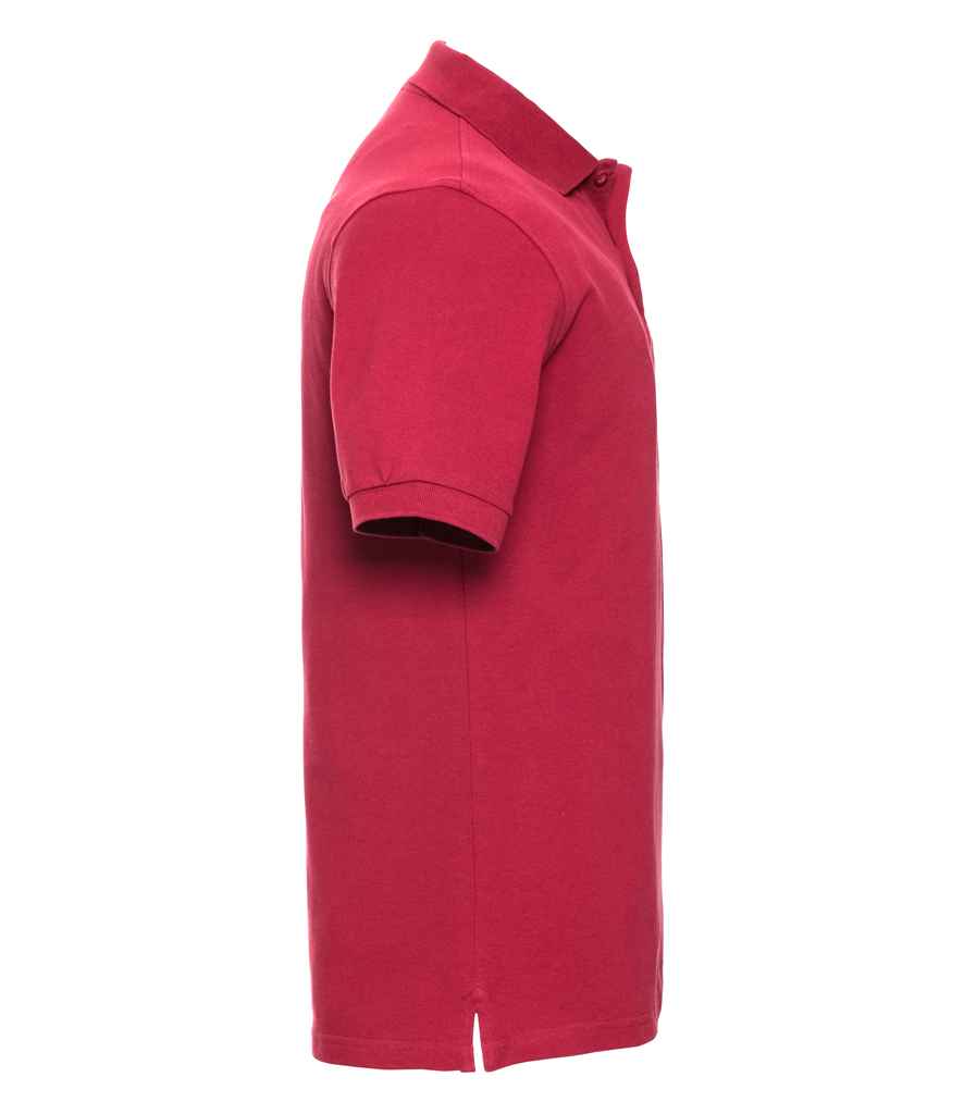Russell Classic Cotton Piqué Polo Shirt in by Russell — Custom branded clothing by Print Press, featuring premium embroidery produced in our specialist print lab in the UK.