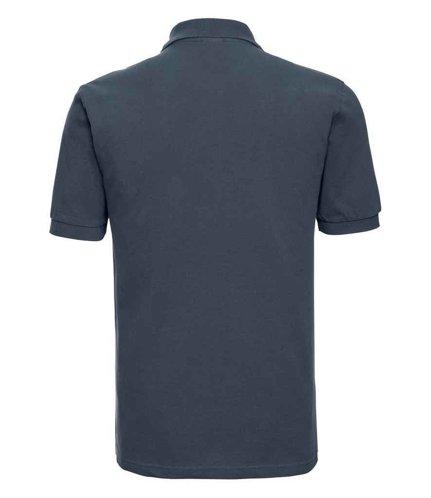 Russell Classic Cotton Piqué Polo Shirt in by Russell — Custom branded clothing by Print Press, featuring premium embroidery produced in our specialist print lab in the UK.