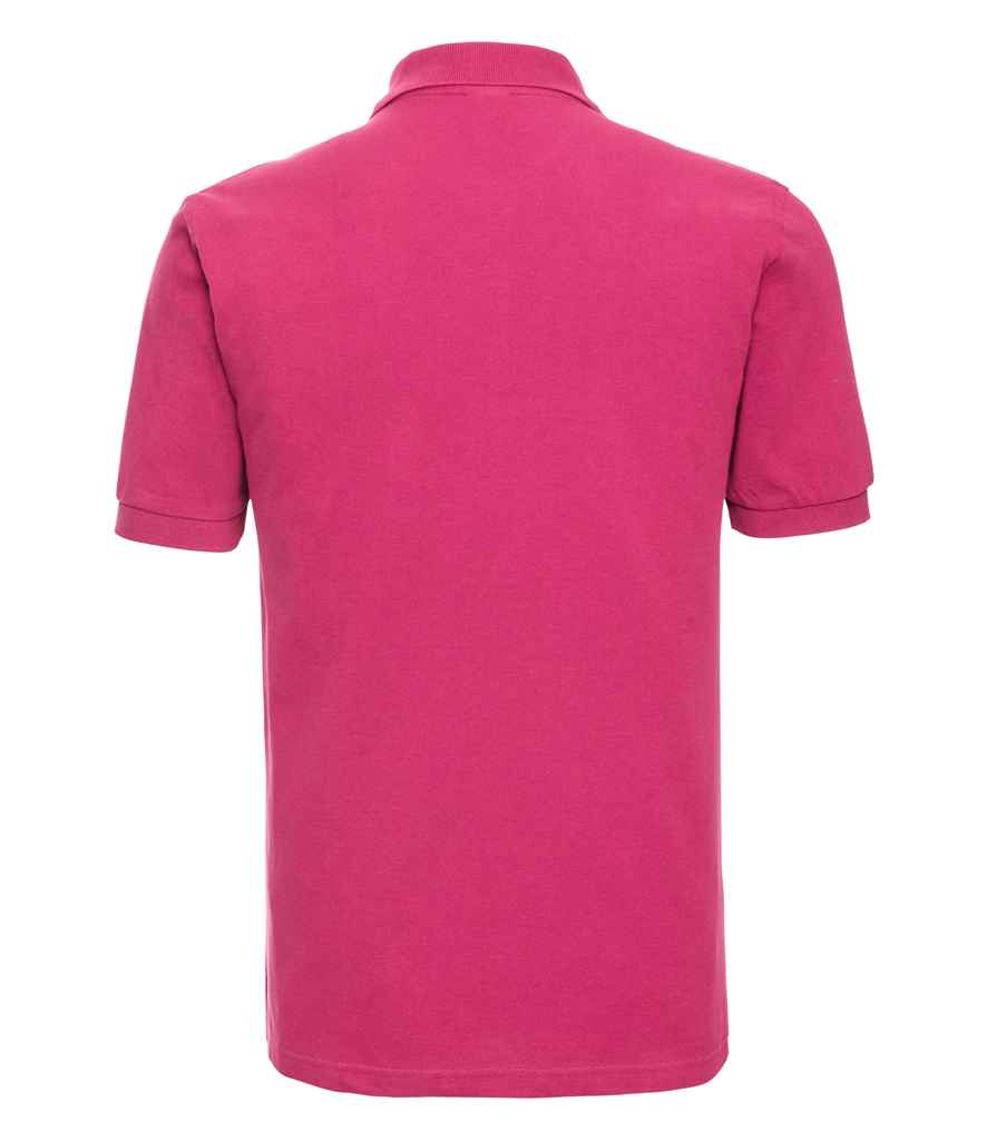 Russell Classic Cotton Piqué Polo Shirt in by Russell — Custom branded clothing by Print Press, featuring premium embroidery produced in our specialist print lab in the UK.