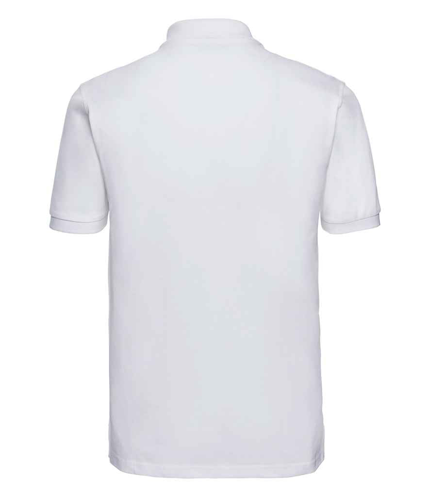 Russell Classic Cotton Piqué Polo Shirt in by Russell — Custom branded clothing by Print Press, featuring premium embroidery produced in our specialist print lab in the UK.