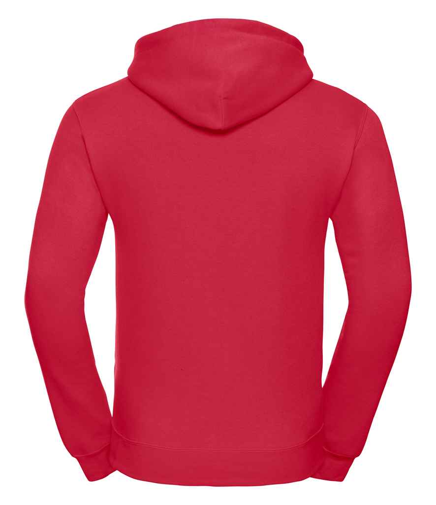 Russell Hooded Sweatshirt in by Russell — Custom branded clothing by Print Press, featuring premium embroidery produced in our specialist print lab in the UK.