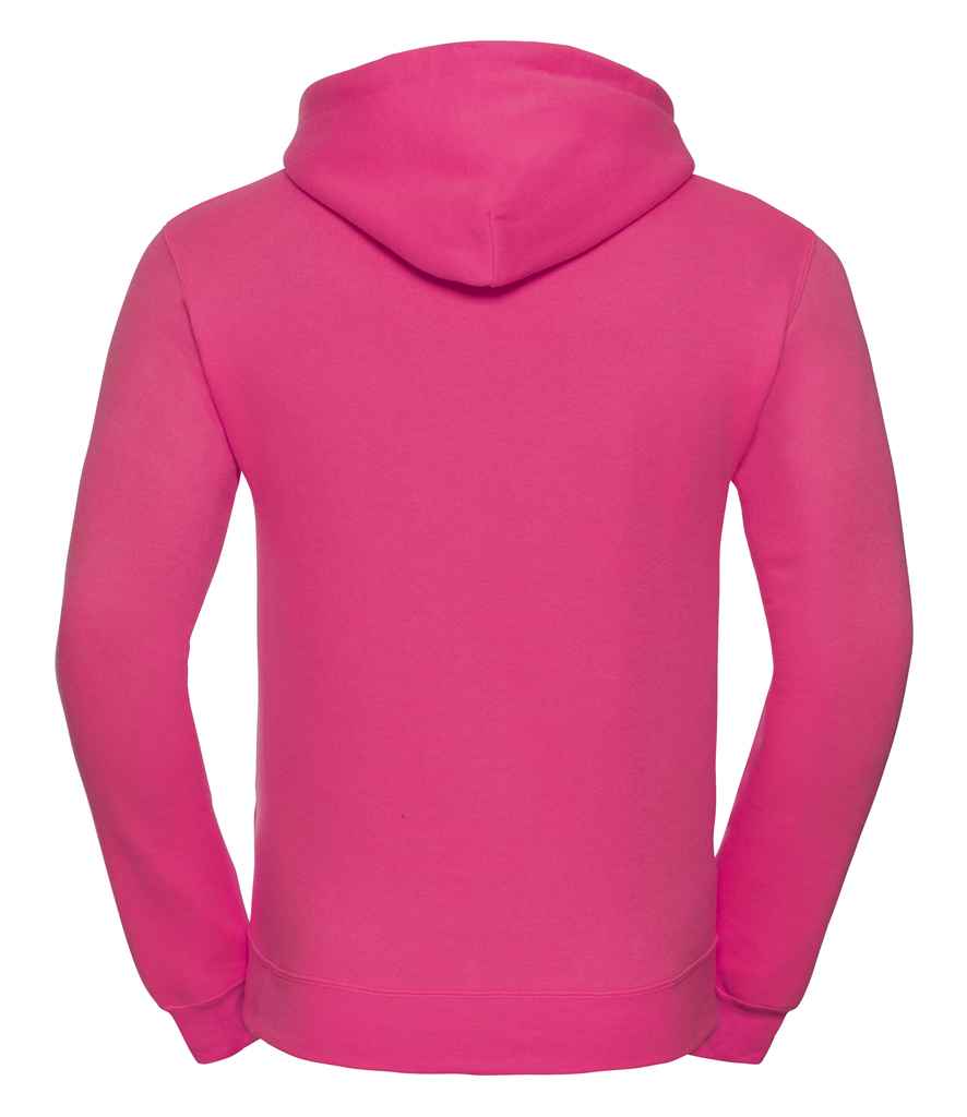 Russell Hooded Sweatshirt in by Russell — Custom branded clothing by Print Press, featuring premium embroidery produced in our specialist print lab in the UK.