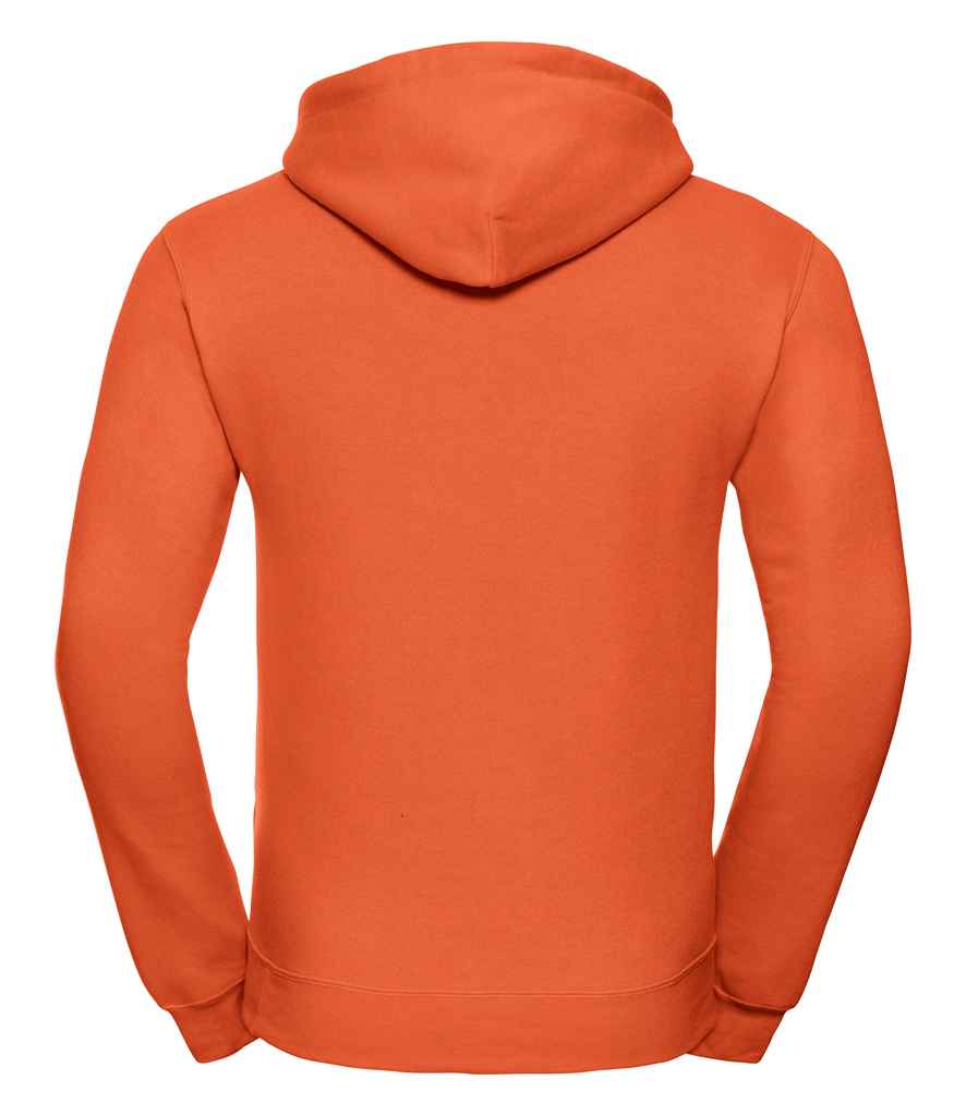 Russell Hooded Sweatshirt in by Russell — Custom branded clothing by Print Press, featuring premium embroidery produced in our specialist print lab in the UK.