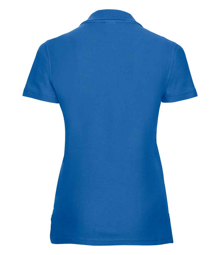 Russell Ladies Ultimate Cotton Piqué Polo Shirt in by Russell — Custom branded clothing by Print Press, featuring premium embroidery produced in our specialist print lab in the UK.