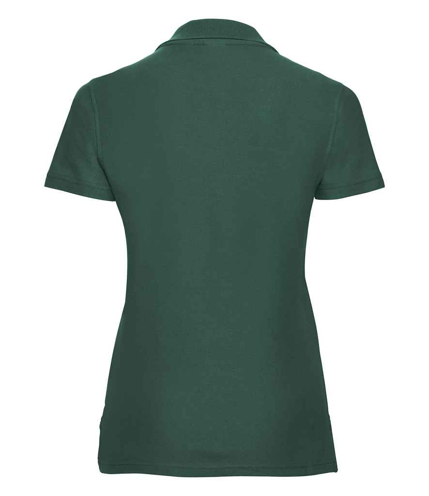 Russell Ladies Ultimate Cotton Piqué Polo Shirt in by Russell — Custom branded clothing by Print Press, featuring premium embroidery produced in our specialist print lab in the UK.