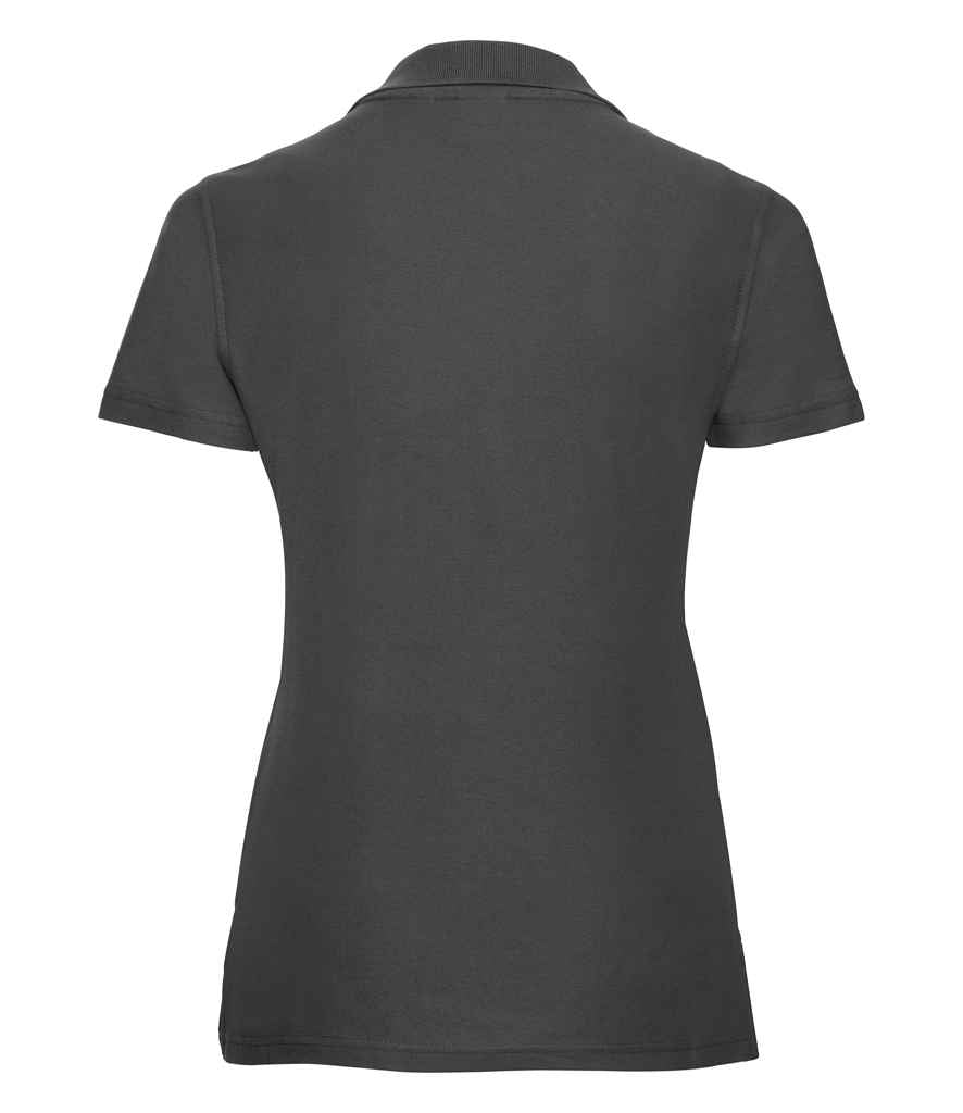 Russell Ladies Ultimate Cotton Piqué Polo Shirt in by Russell — Custom branded clothing by Print Press, featuring premium embroidery produced in our specialist print lab in the UK.