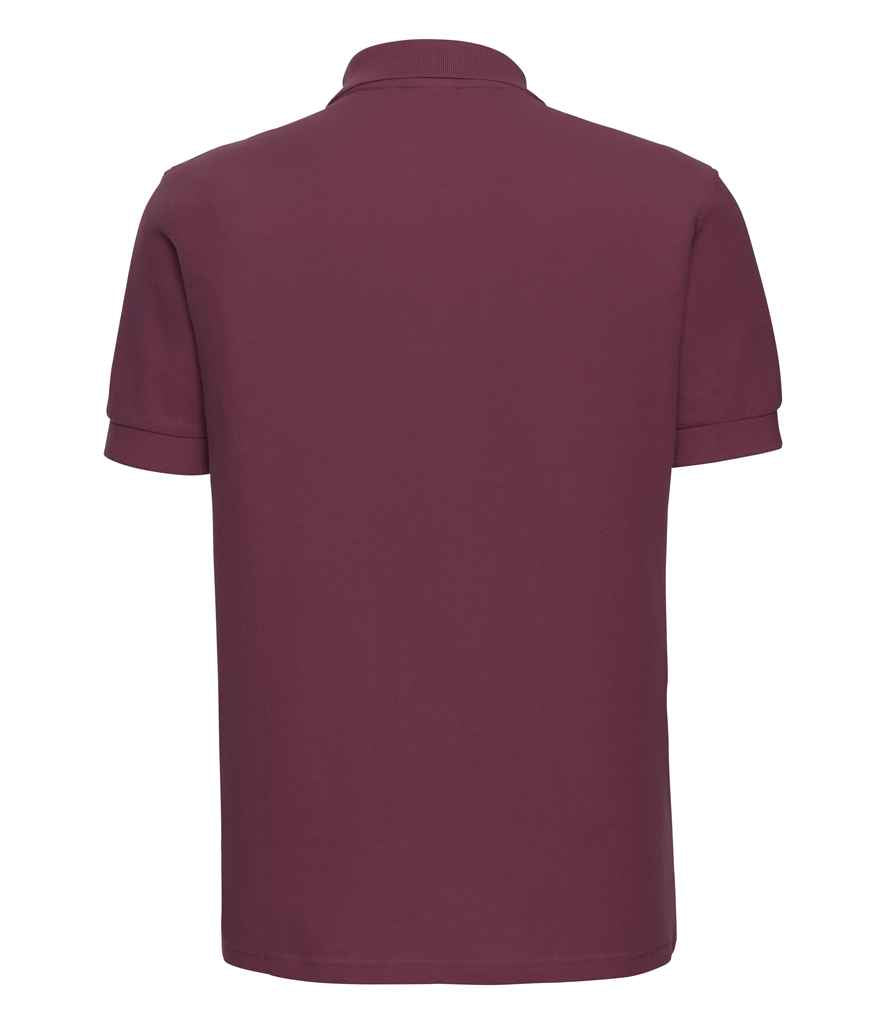 Russell Ultimate Cotton Piqué Polo Shirt in by Russell — Custom branded clothing by Print Press, featuring premium embroidery produced in our specialist print lab in the UK.