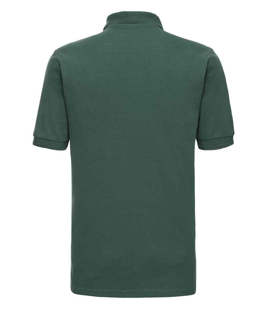 Russell Hardwearing Poly/Cotton Piqué Polo Shirt in by Russell — Custom branded clothing by Print Press, featuring premium embroidery produced in our specialist print lab in the UK.