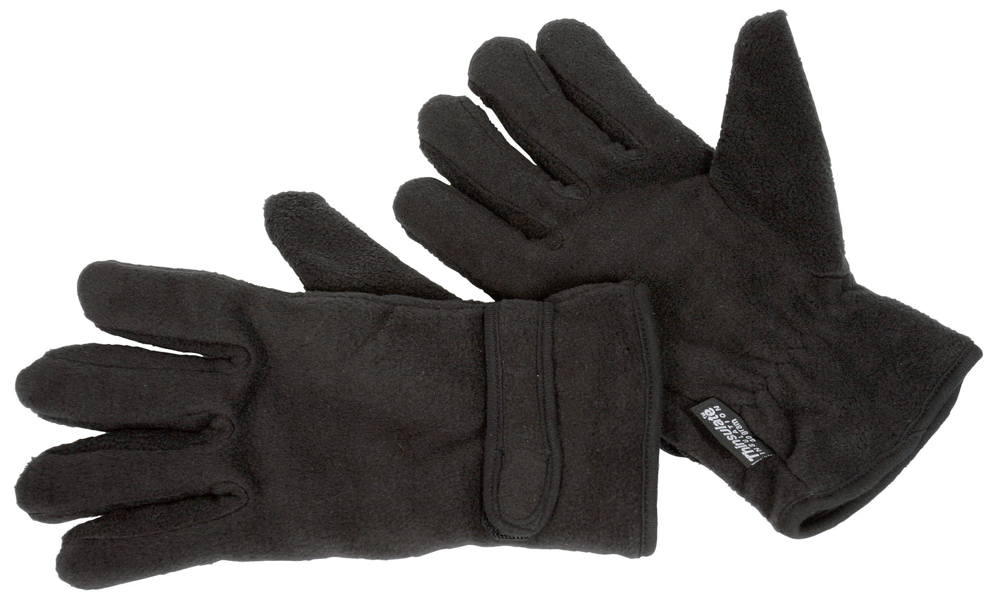 Thinsulate Fleece Glove in ONE SIZE BLACK by FORT — Custom branded clothing by Print Press, featuring premium embroidery produced in our specialist print lab in the UK.