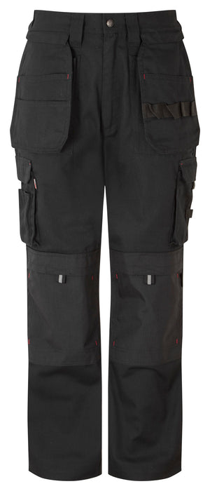 Tuffstuff Extreme Work Trouser in BLACK by TUFFSTUFF — Custom branded clothing by Print Press, featuring premium embroidery produced in our specialist print lab in the UK.